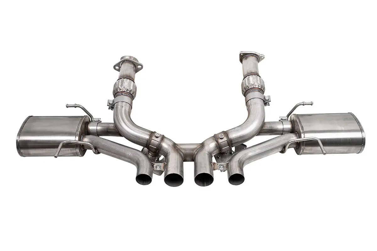 Corsa 2023+ C8 Corvette Z06 3”Valved Cat-Back Exhaust System (Re-Uses Stock Tips) 1
