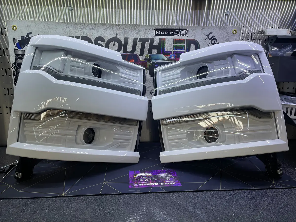 2015-2019 Chevrolet Silverado Hd Xb Led Headlights 1
