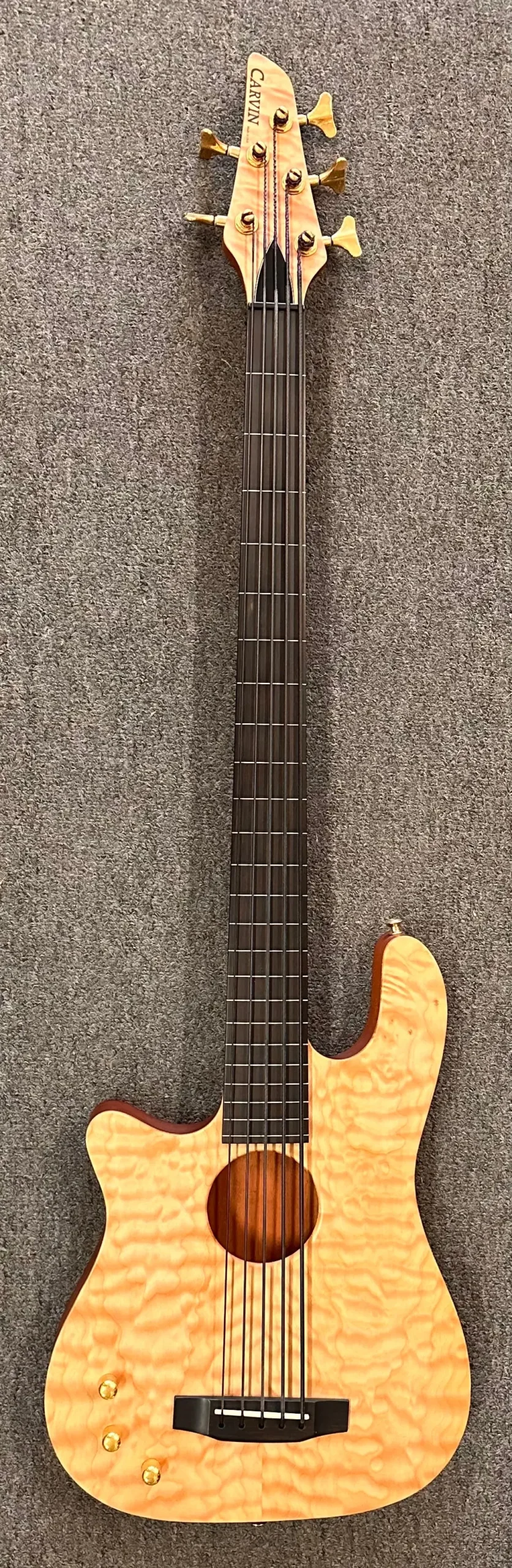 Carvin Ac50 Fretless-Lefty 5 String Bass 1