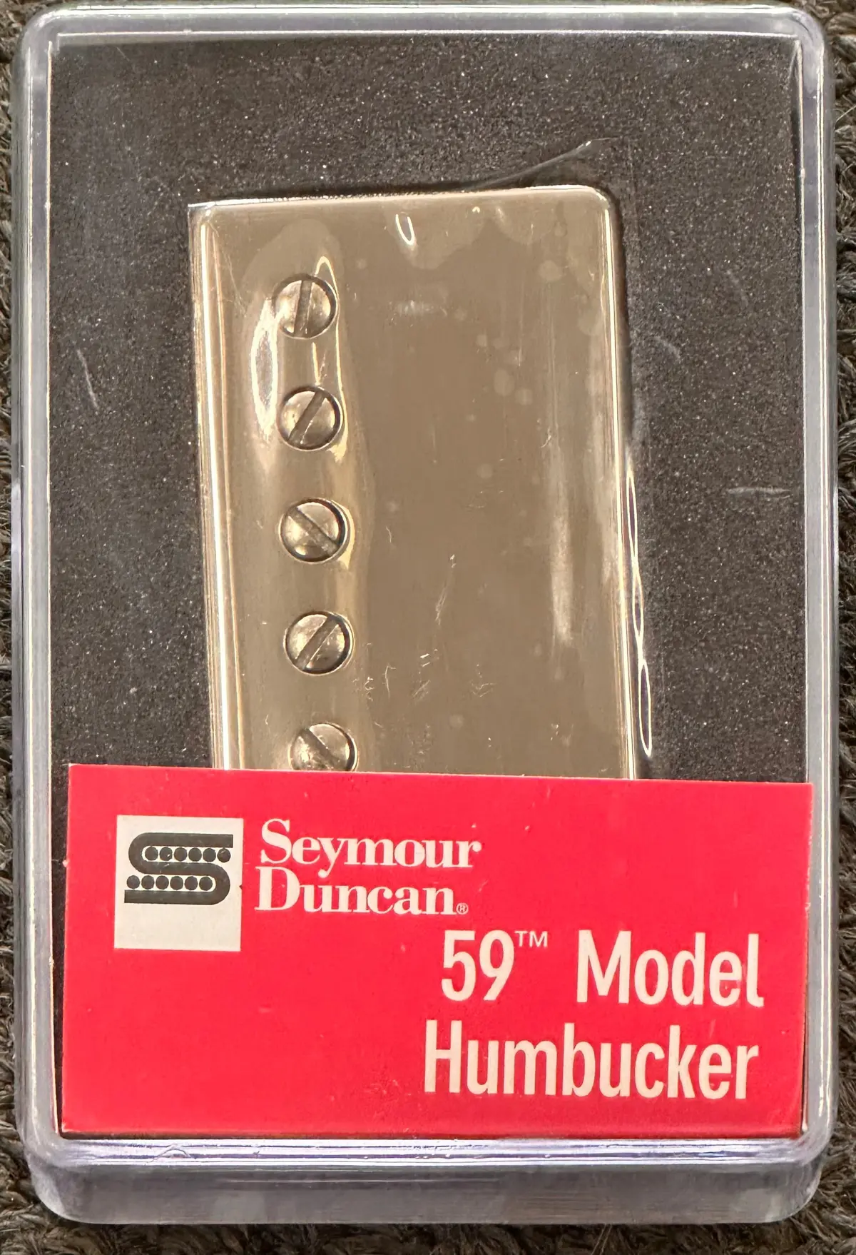 Seymour Duncan '59 Model Humbucker  Sh-1N Single-Conductor Pickup Nickel Cover 1