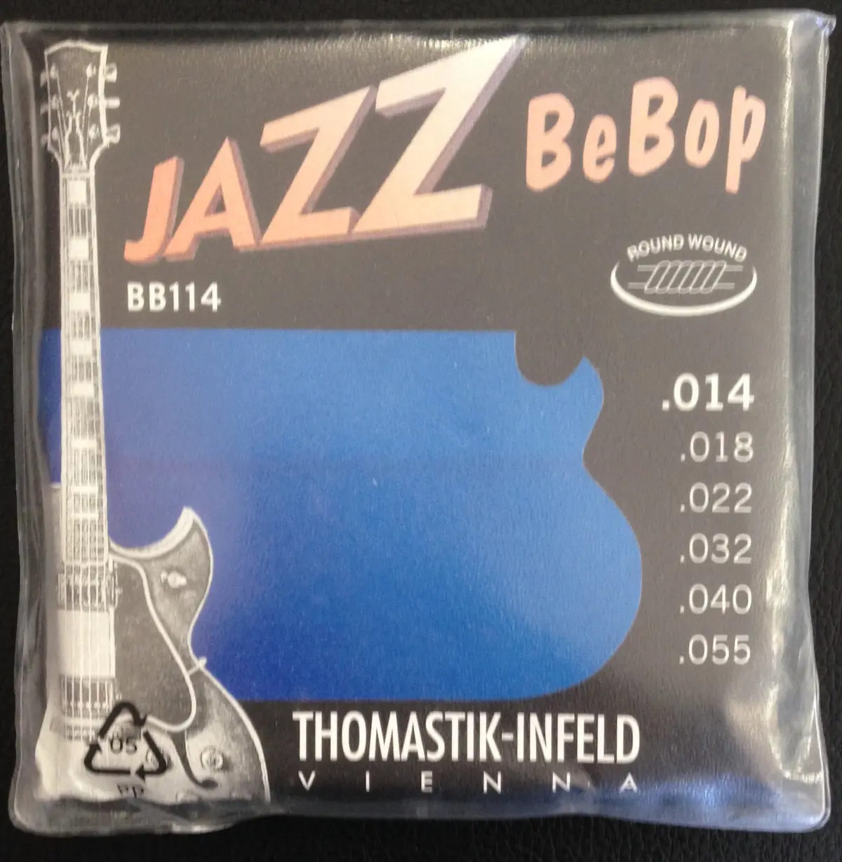 Thomastik-Infeld Bb114 Jazz Guitar Strings: Jazz Bebop Series 6 String Set 2