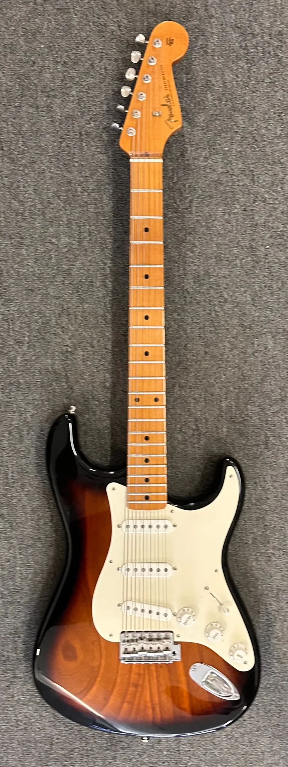 Fender Custom Shop 1955 Stratocaster Roasted Ash Nos Mn 2Ts - 2018 1