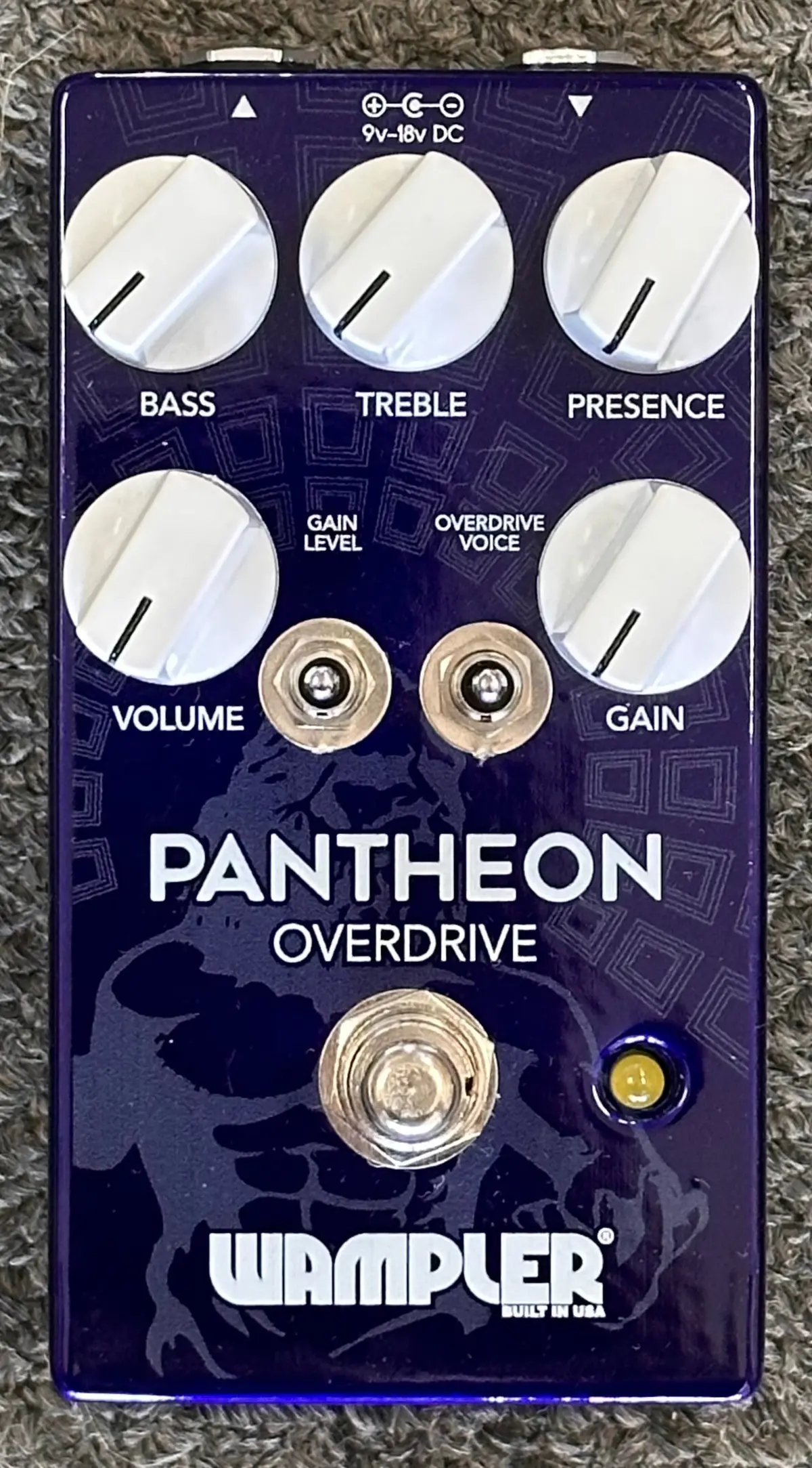 Wampler Pantheon Overdrive/Distortion Pedal 1