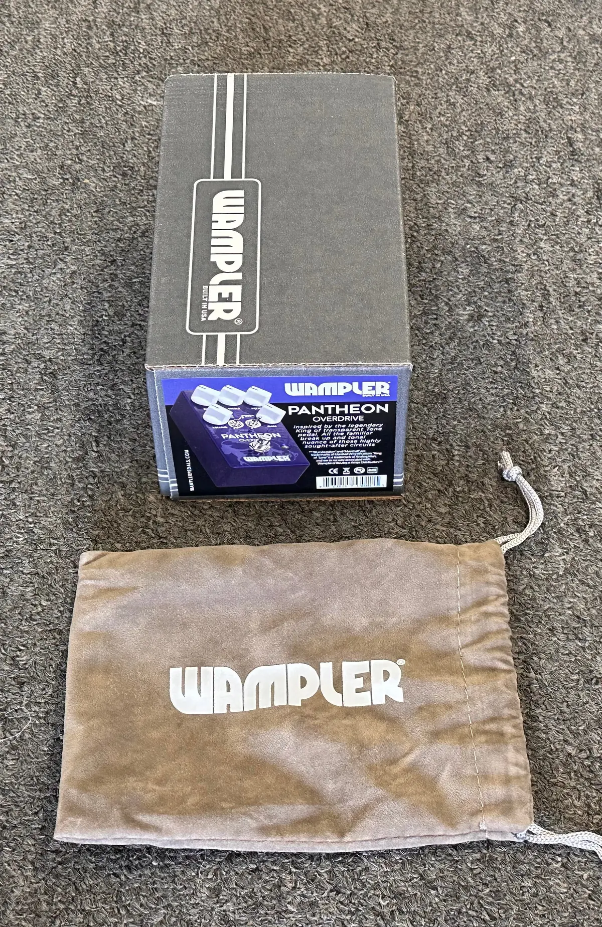 Wampler Pantheon Overdrive/Distortion Pedal 2