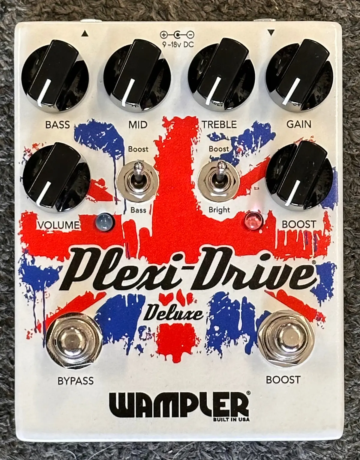 Wampler Plexi-Drive Deluxe Overdrive/Distortion Pedal 1