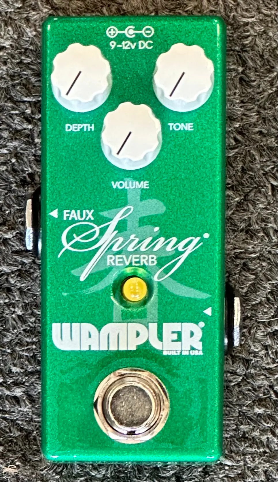 Wampler Mini Faux Spring Reverb Pedal - Green 1