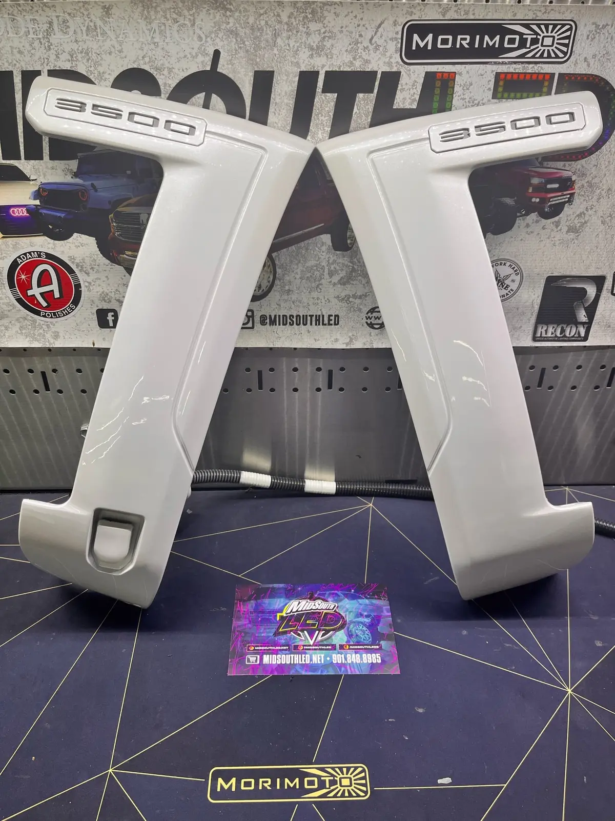 2024+ Gmc Front Bumper Side Molding Colormatched 2