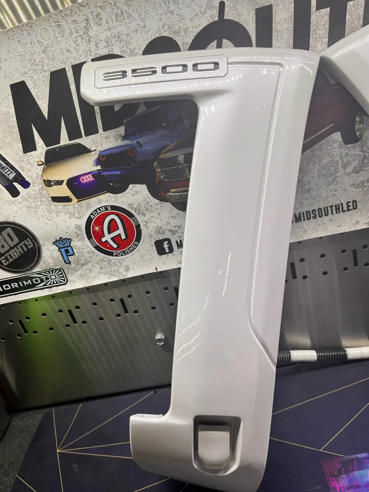 2024+ Gmc Front Bumper Side Molding Colormatched 6