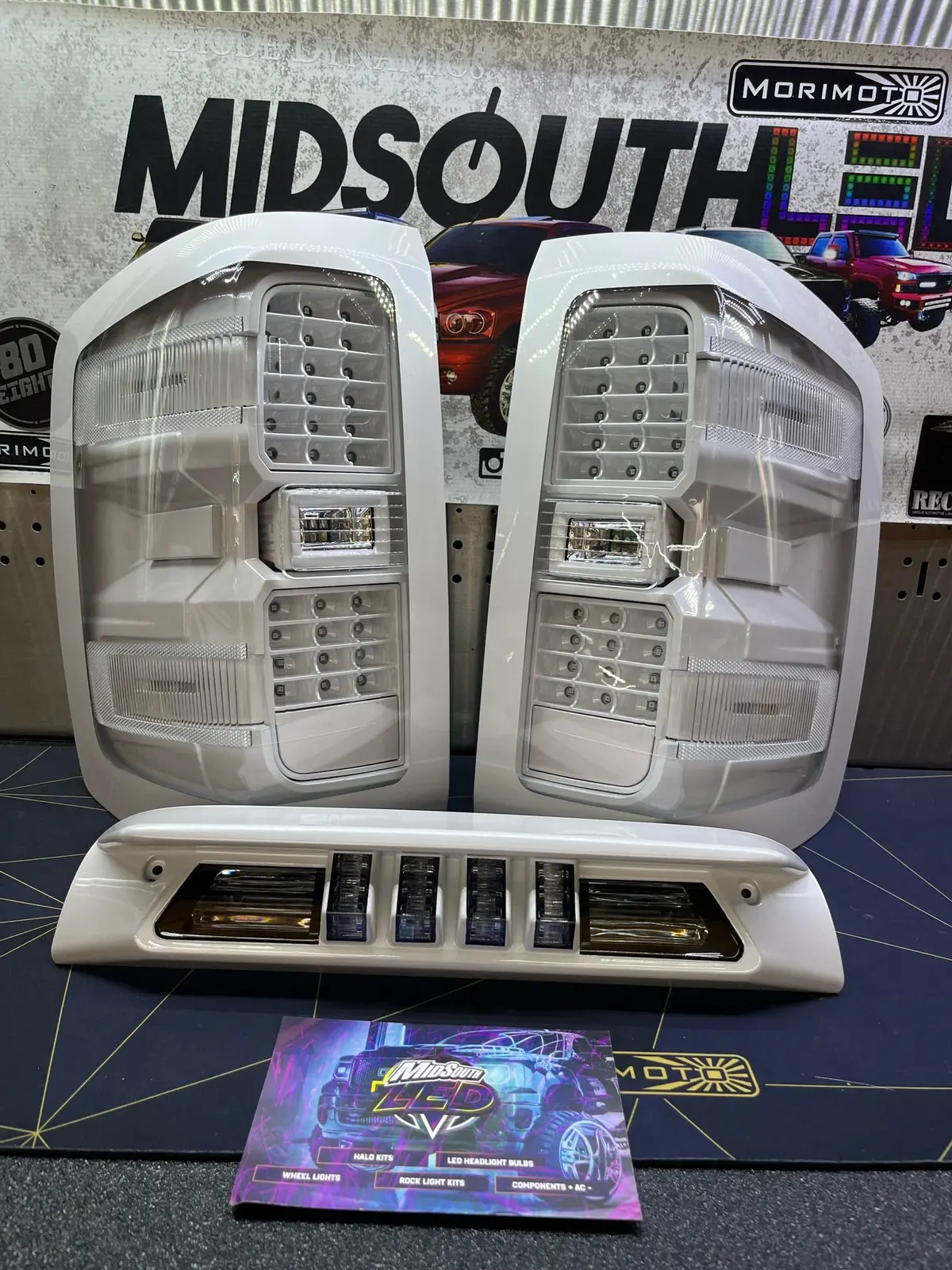2014-2019 Silverado Colormatched Led Tail Lights 1
