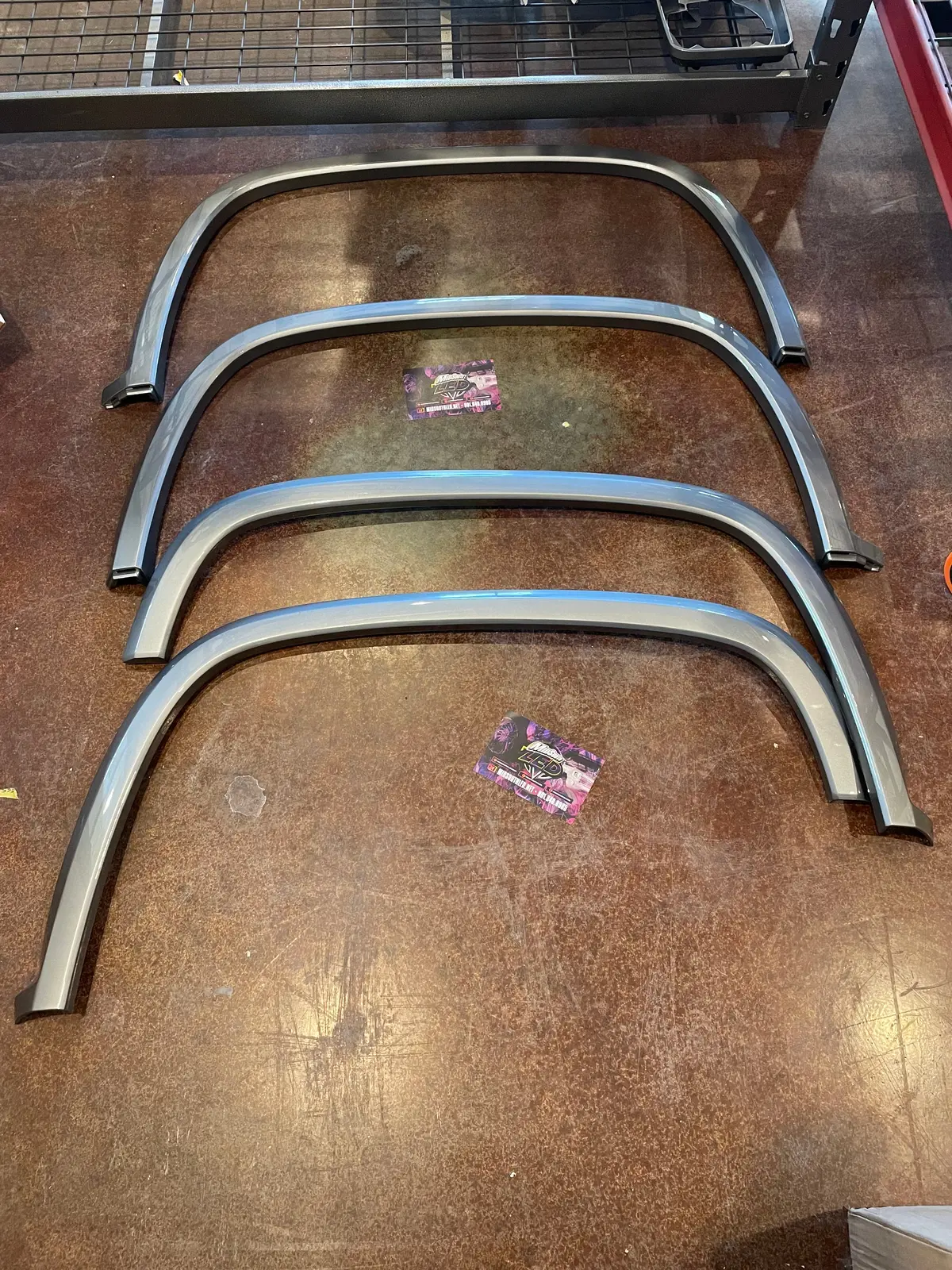 2020-2025 Silverado Hd Painted Fender Flares 2