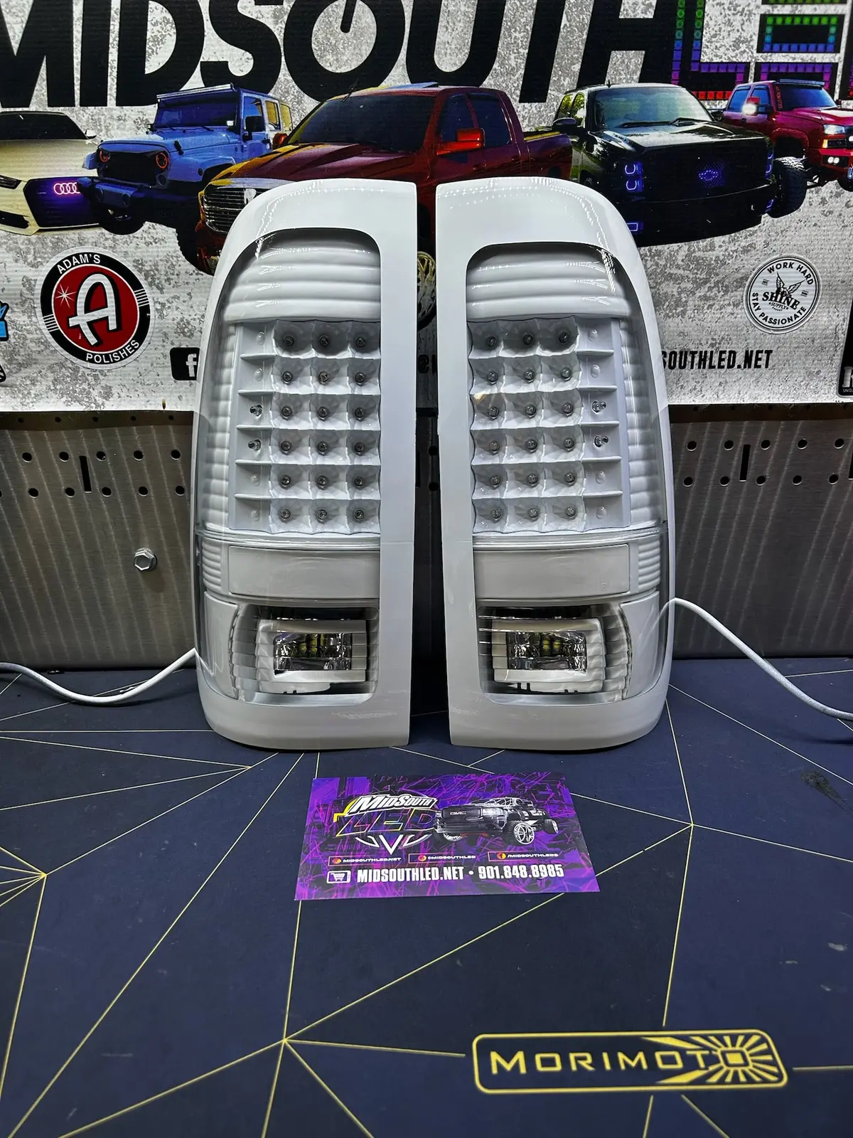 99-16 Super Duty Colormatched Led Tail Lights 1