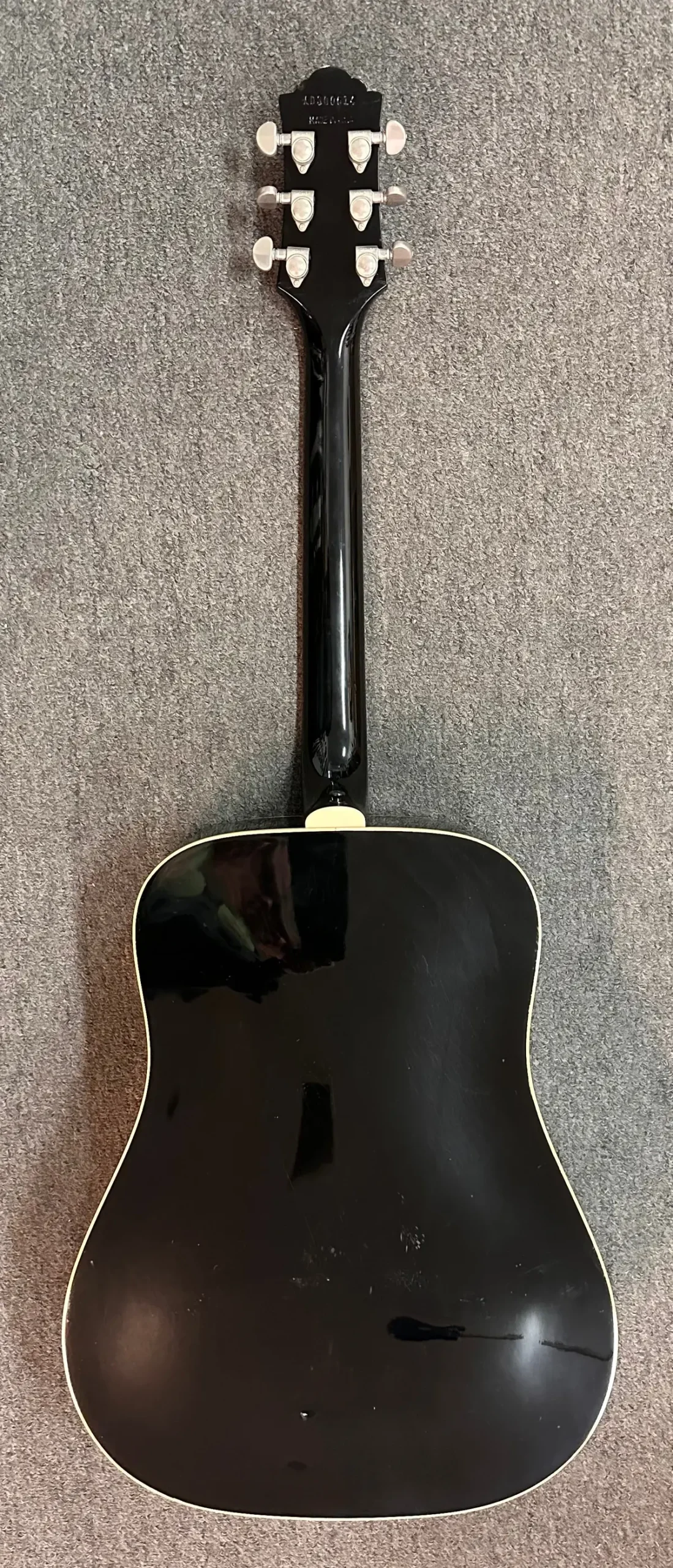 Guild D-30 Bk Acoustic/Electric Dreadnaught - Mid 90'S W/ Hard Shell Case 2