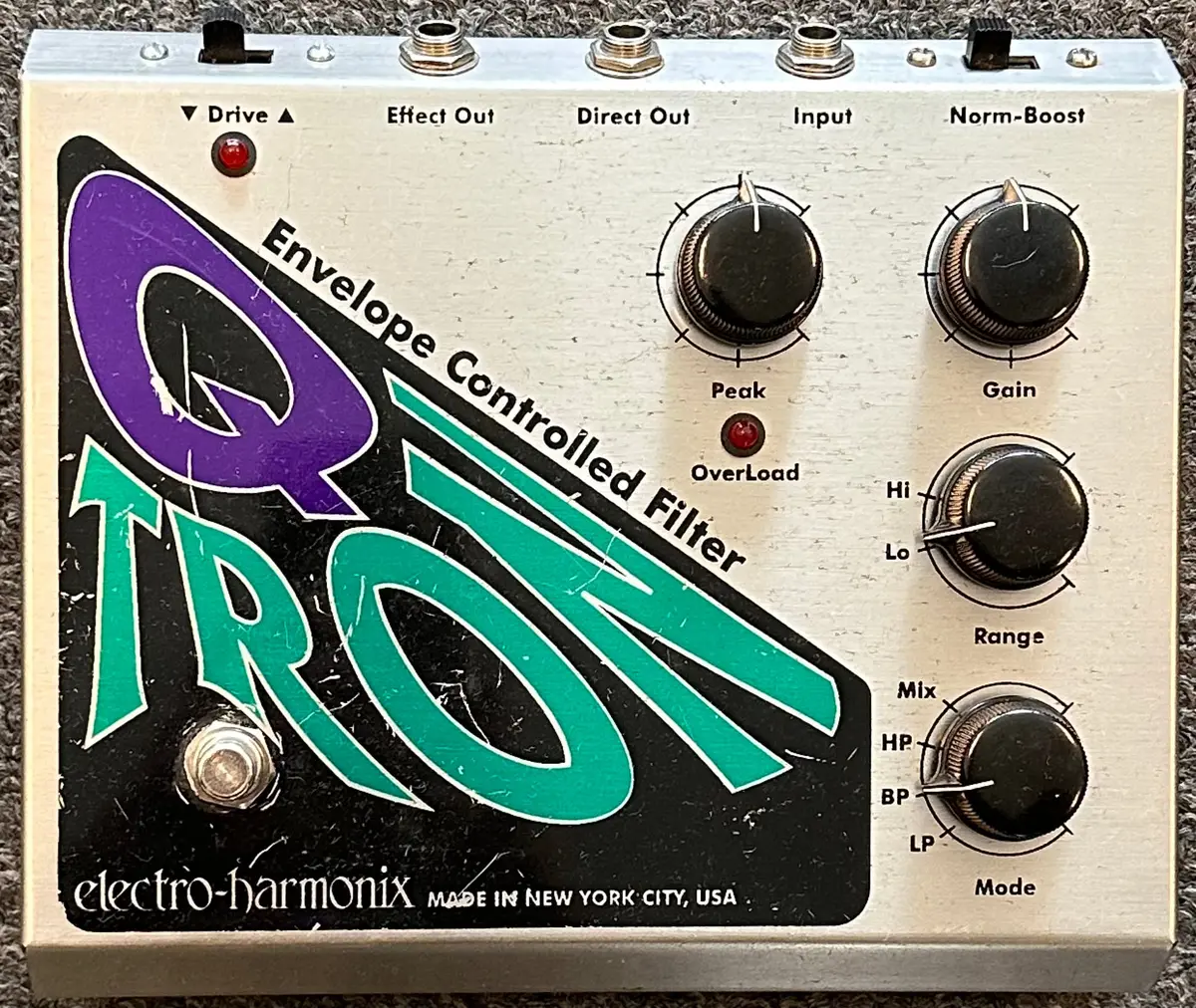 Electro-Harmonix Q Tron Envelope Filter Pedal 1