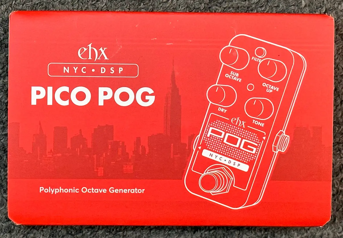 Ehx Pico Pog Polyphonic Octave Generator Pedal 2