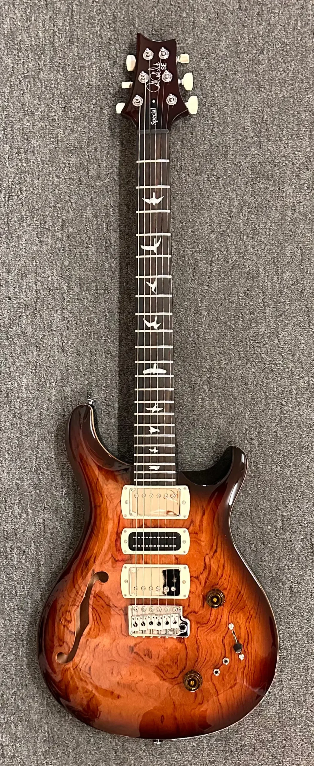 Paul Reed Smith Prs Se Special Semi-Hollow Guitar Tobacco Burst-Brand New Condition 1