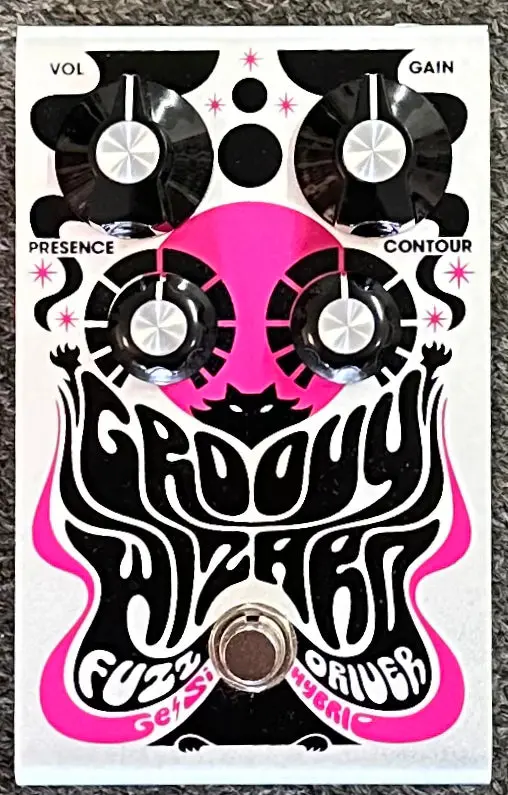 Kittycaster Fx Groovy Wizard Fuzz Driver Pedal 1