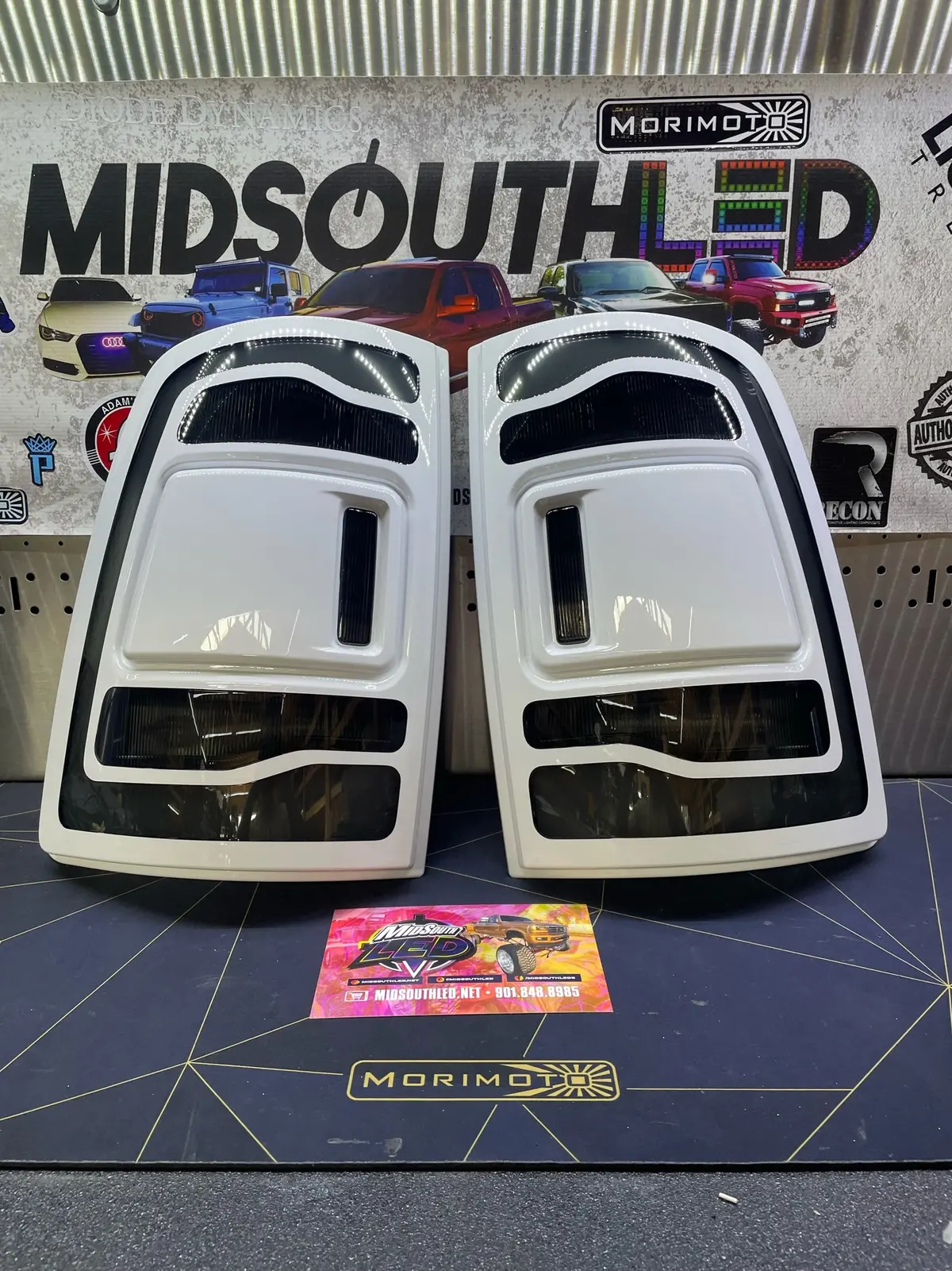 2009-2018 Dodge Ram 5Th Gen Style Colormatched Led Tail Lights 5