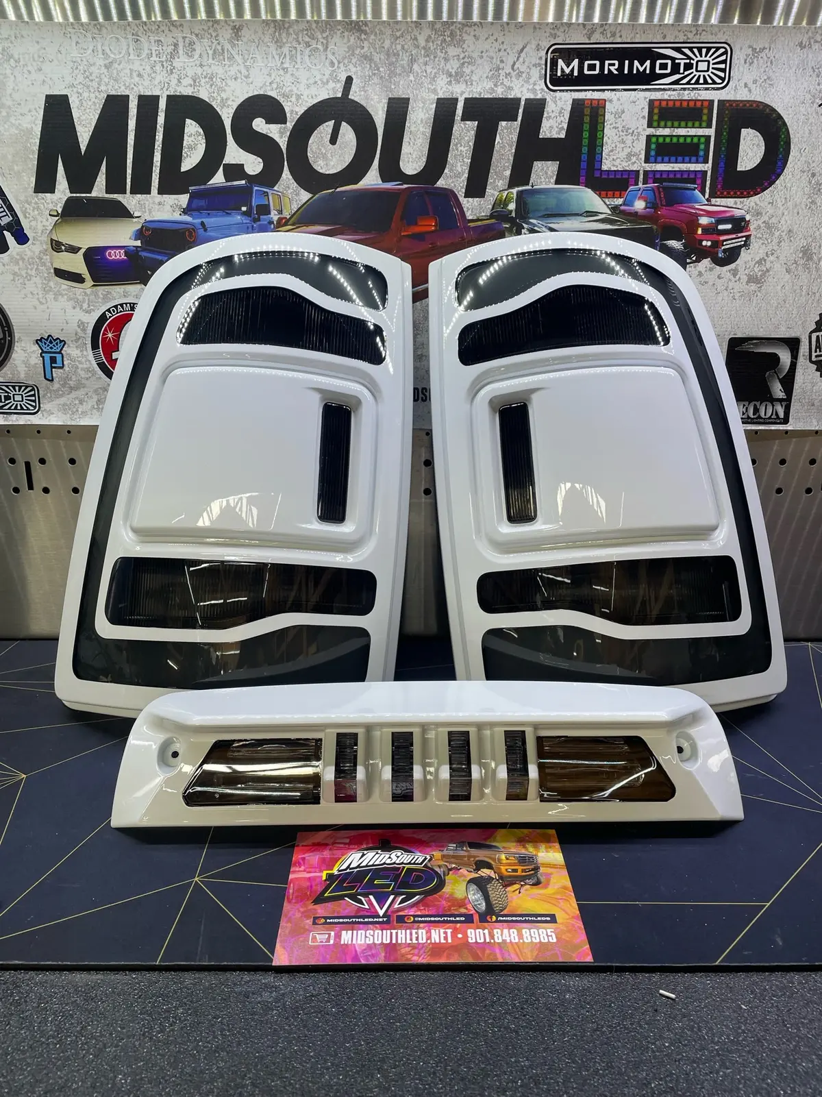 2009-2018 Dodge Ram 5Th Gen Style Colormatched Led Tail Lights 4