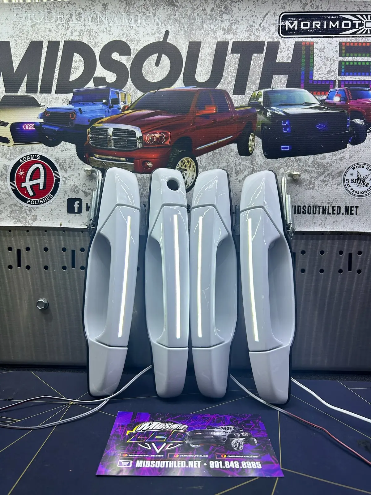 2007-2013 Gm Colormatched Led Door Handles 1