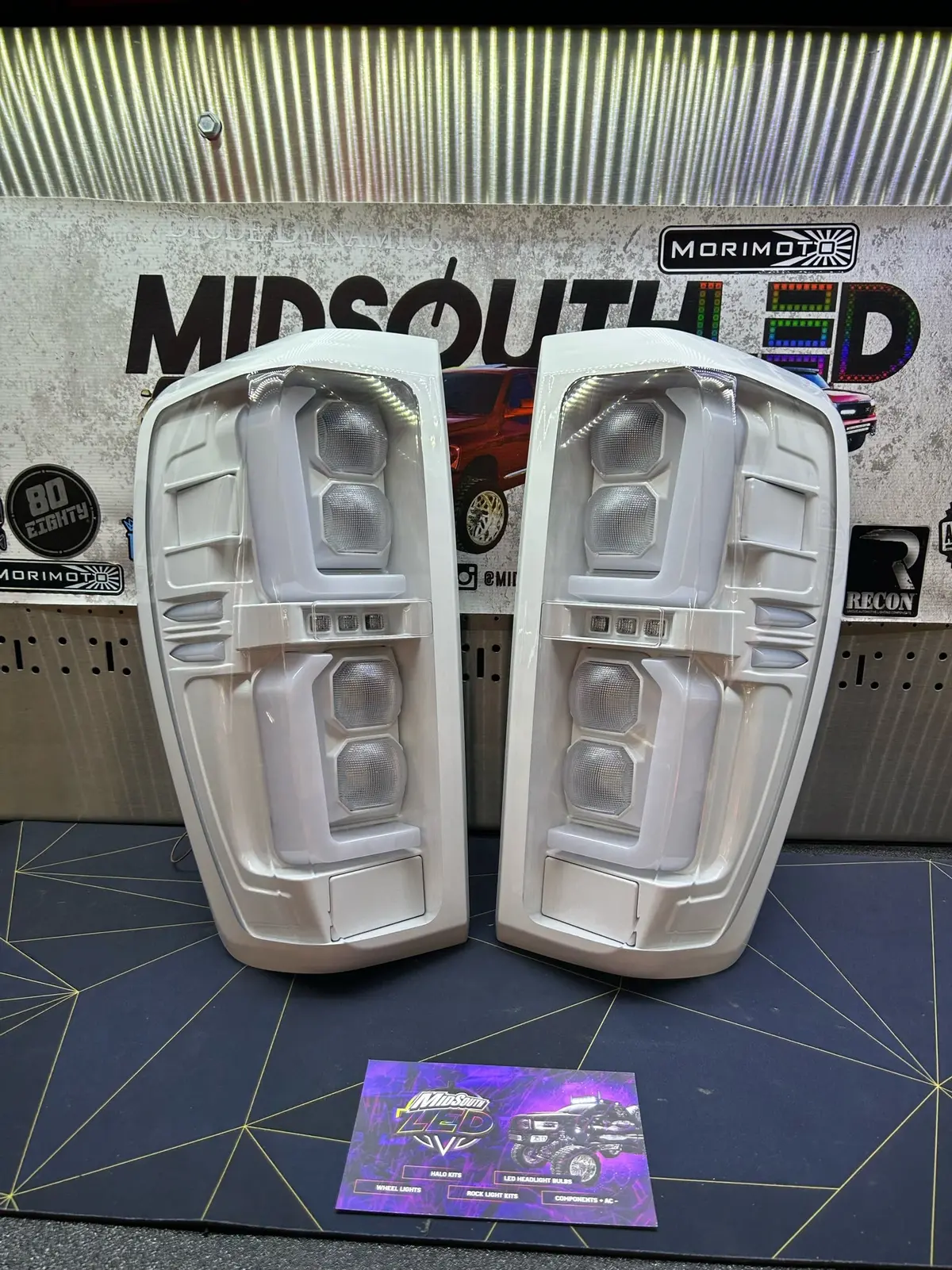 2020-2023 Gmc Sierra Recon Led Tail Lights Colormatched 4