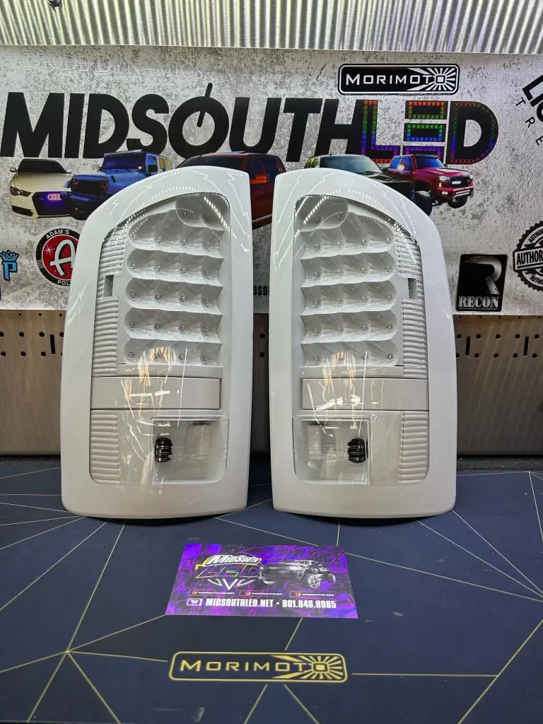 2002-2008 Dodge Ram Colormatched Led Tail Lights 1