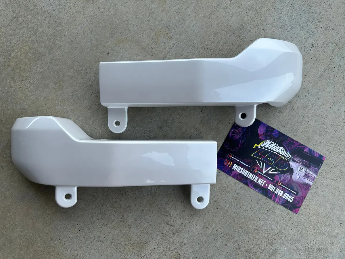 2020-2025 Gmc Sierra 2500/3500 Hd Mud Flap Delete Kit - 2 Piece Front 1