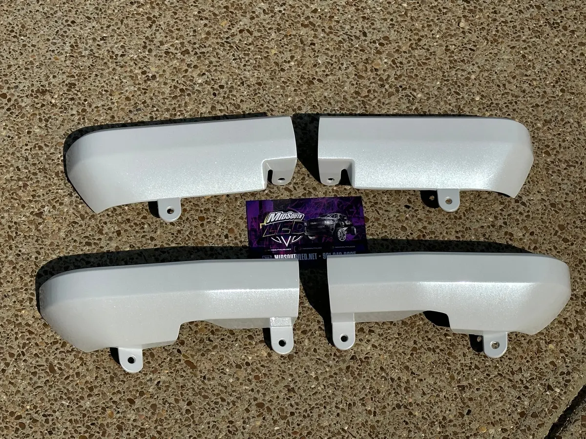 2020-2025 Chevy Silverado 2500/3500 Mud Flap Delete Kit - 4 Piece 1