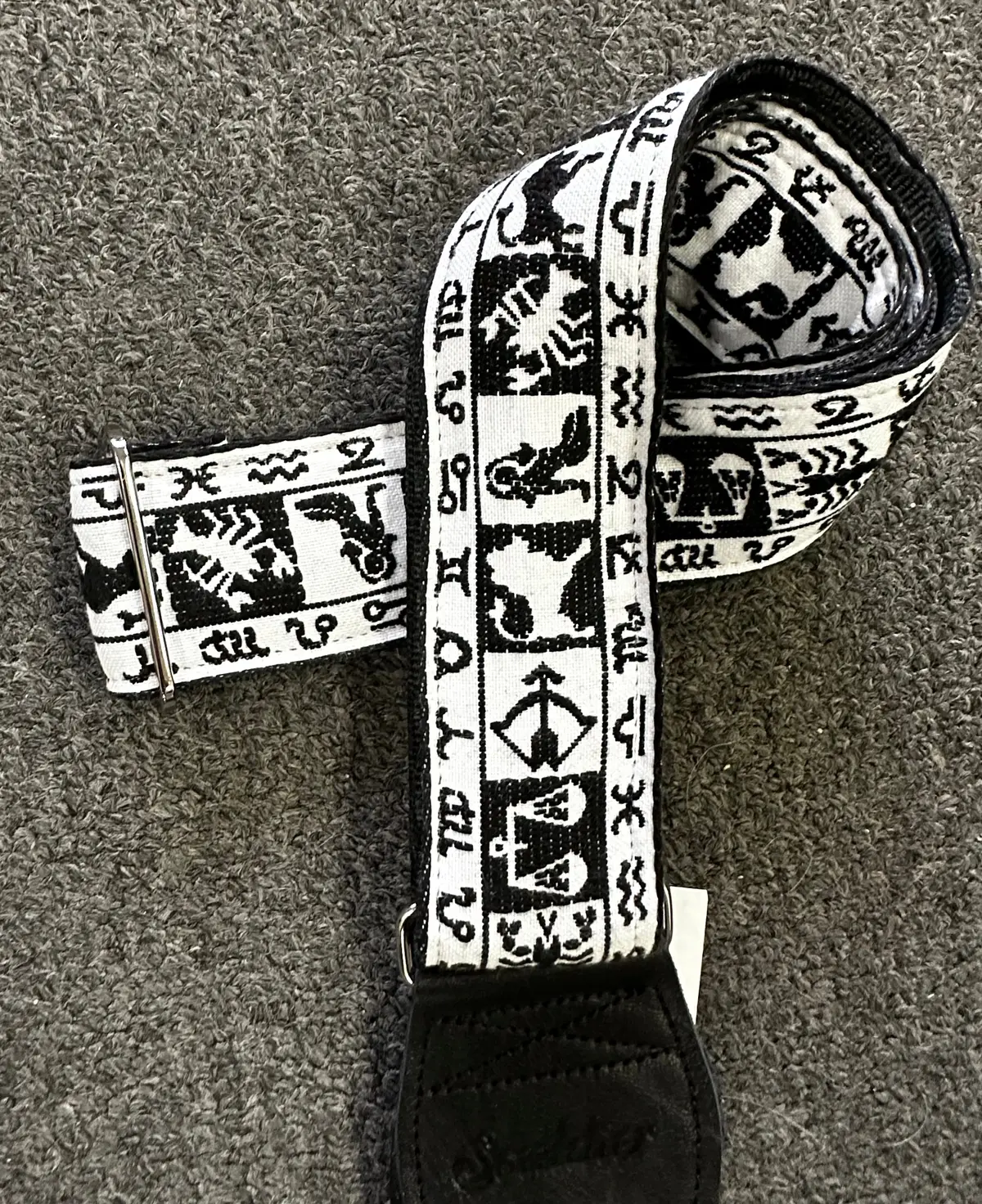 Souldier Zodiac (Bk) 2" Guitar Strap 1