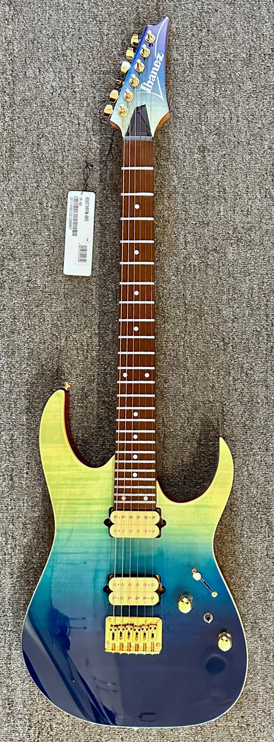 Ibanez Rg421hpfm-Brg (Blue Reef Gradation) 1