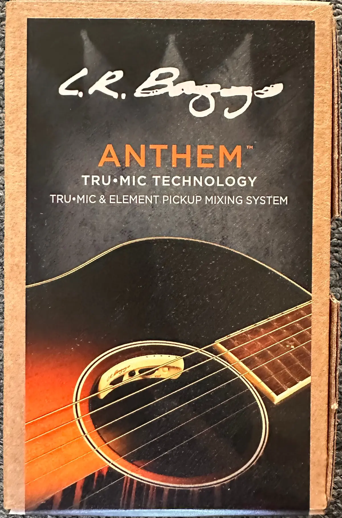 Lr Baggs Anthem Soundhole Microphone/Undersaddle Acoustic Guitar Pickup 1