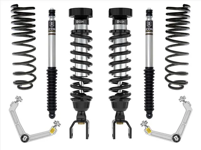 Icon 2019+ Ram 1500 2-3In. Stage 2 Leveling Kit W/ Billet Uca's 1