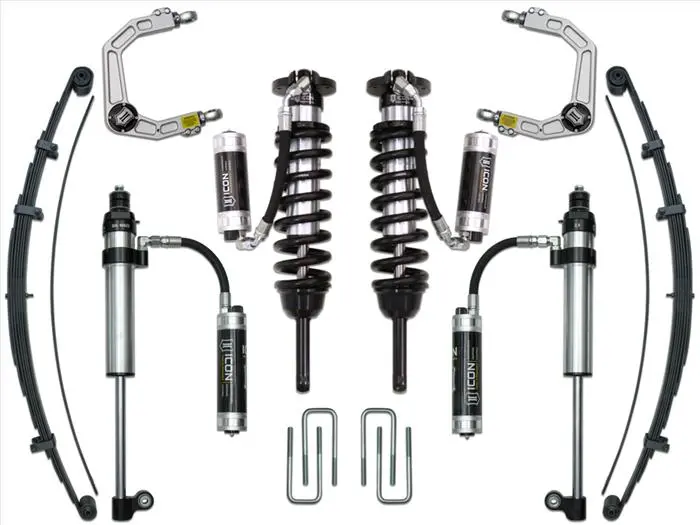 Icon 2005-15 Tacoma 0-3.5"/ 2016-Up 0-2.75" Stage 9 Suspension System W Billet Uca 1