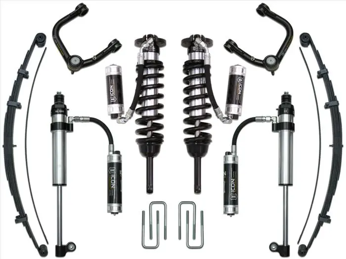 Icon 2005-15 Tacoma 0-3.5"/ 2016-Up 0-2.75" Stage 9 Suspension System W Tubular Uca 1