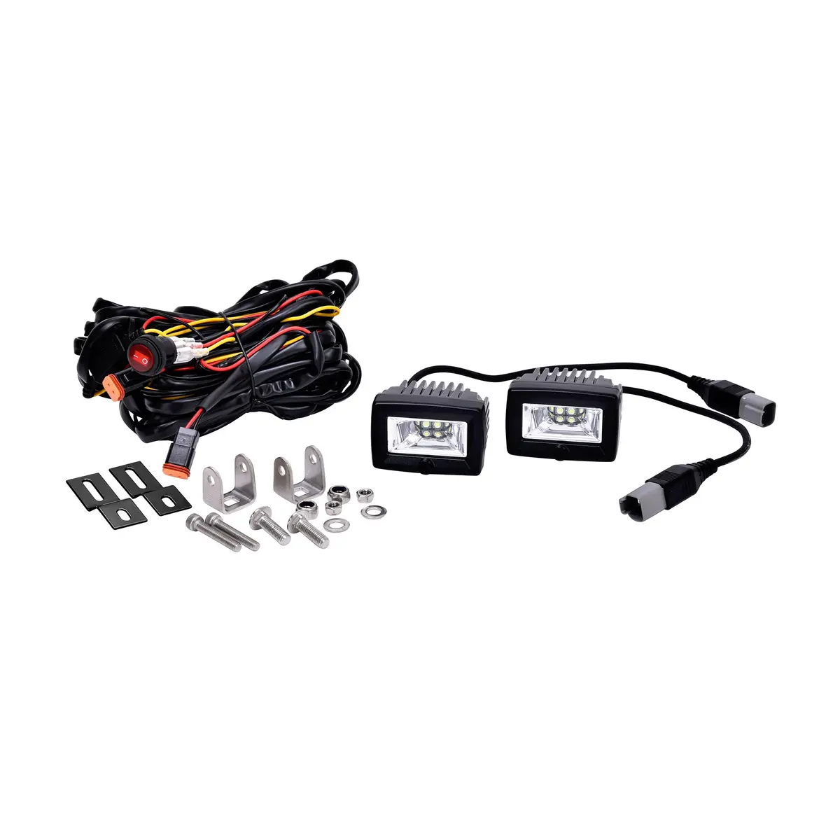 Kc C-Series C2 2" Led Backup Flood 2-Light System 1