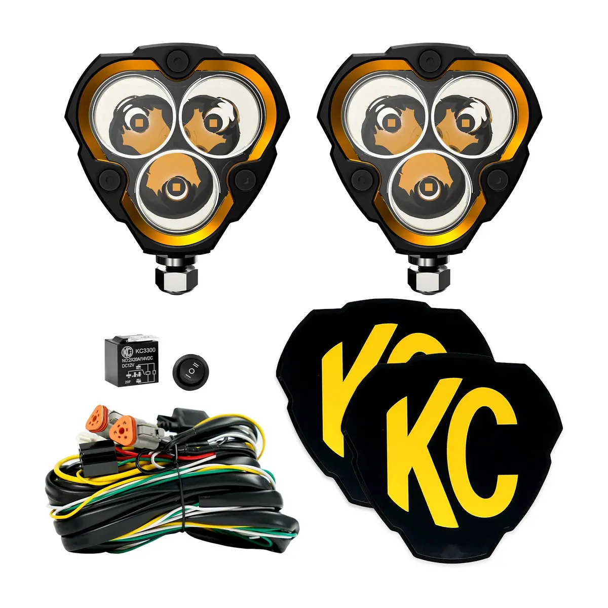Kc Flex Era 3 Led 3.5" Spot 2-Light System 1