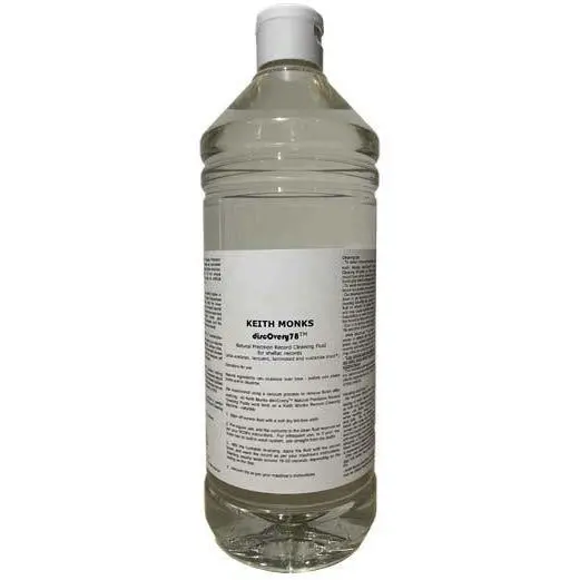 Keith Monks Discovery 78 Record Cleaning Fluid 1 Litre 1