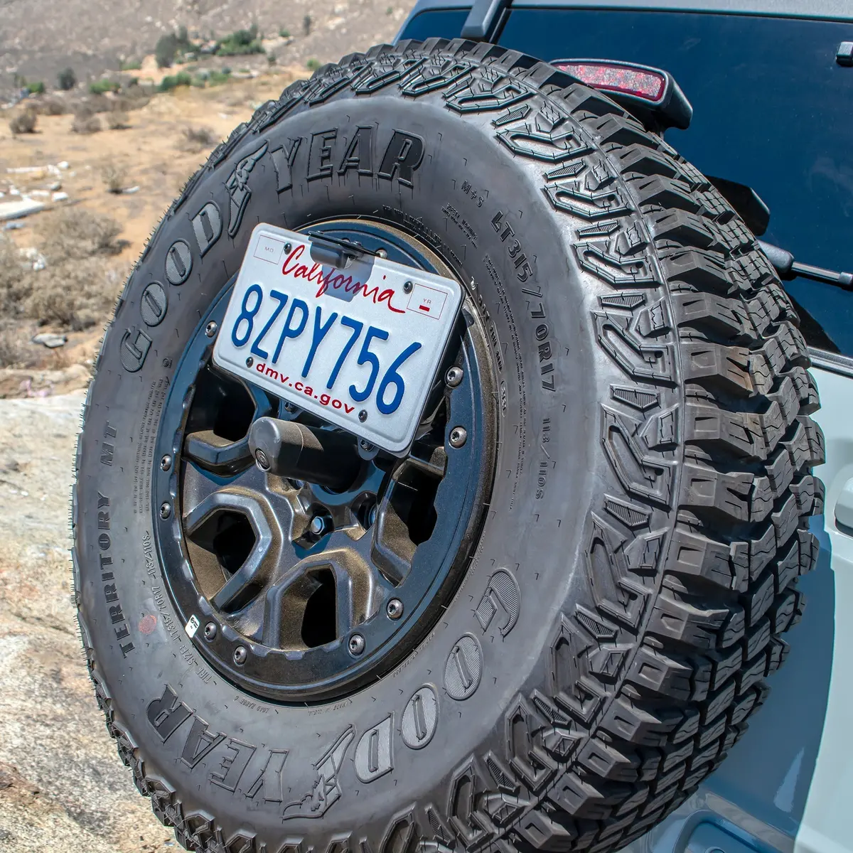 License Plate Relocation Bracket 2