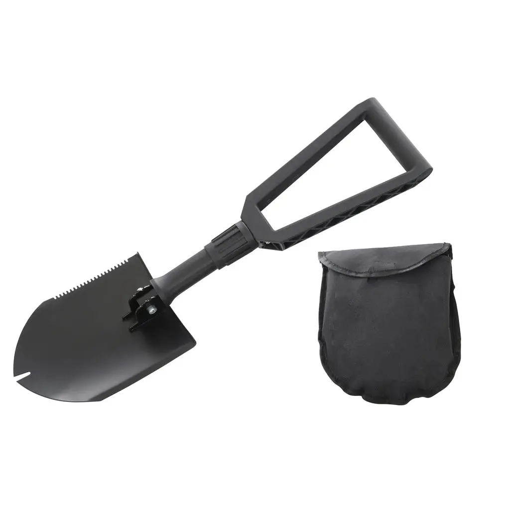 Multi Functional Military Style Utility Shovel With Nylon Carrying Case 1