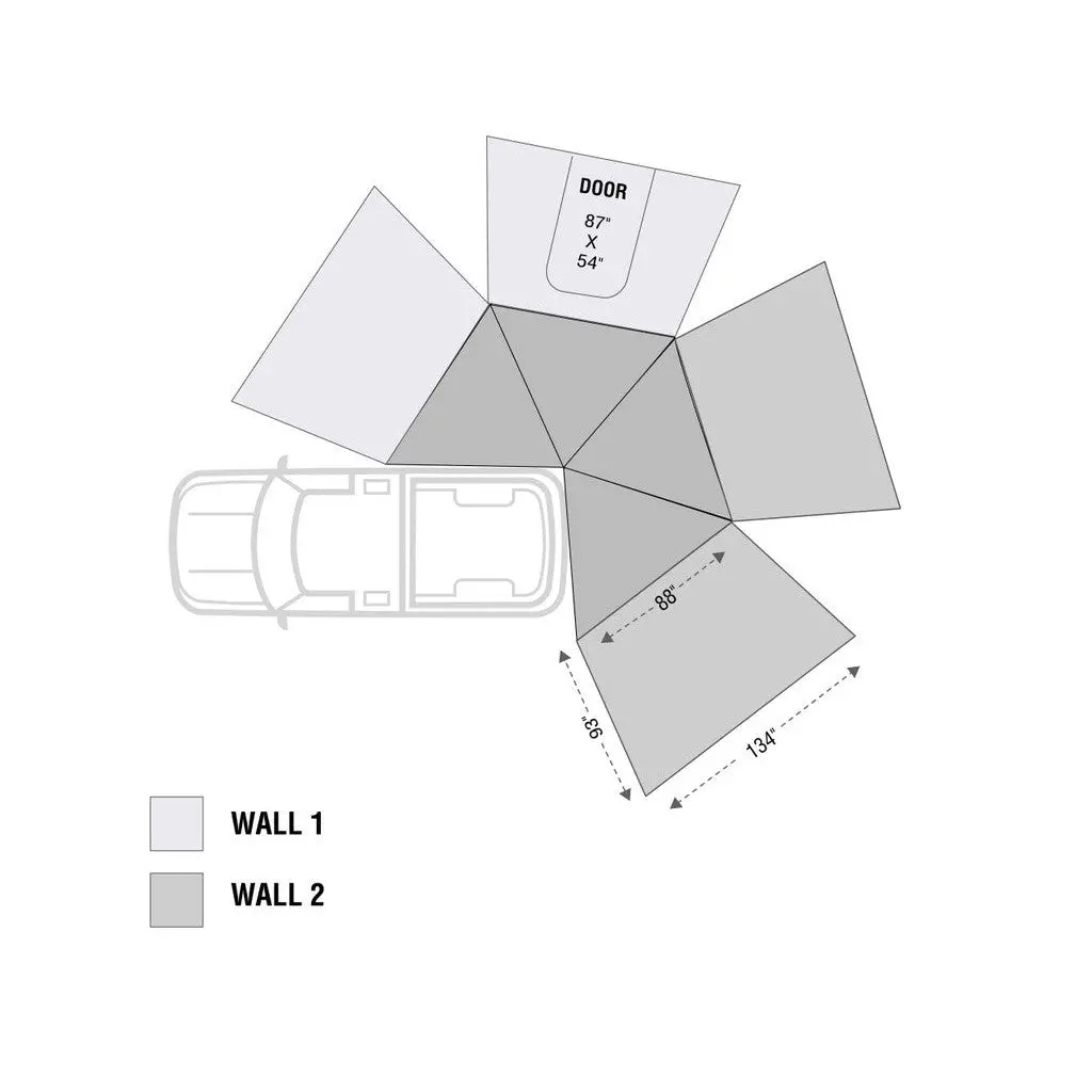Nomadic 270 Lt Awning Wall 1 Passenger Side 2