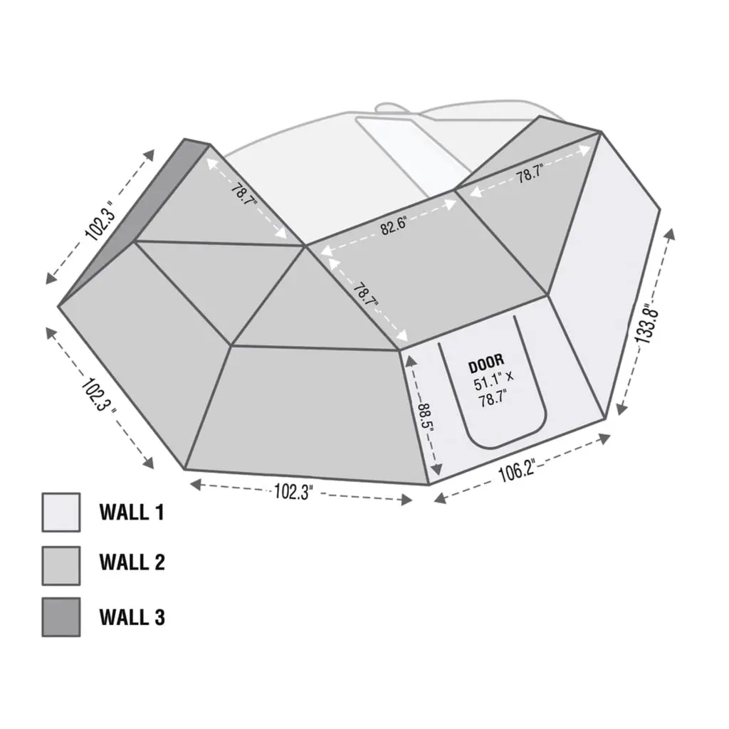 Nomadic 270 Passenger Side Awning Wall 2 1