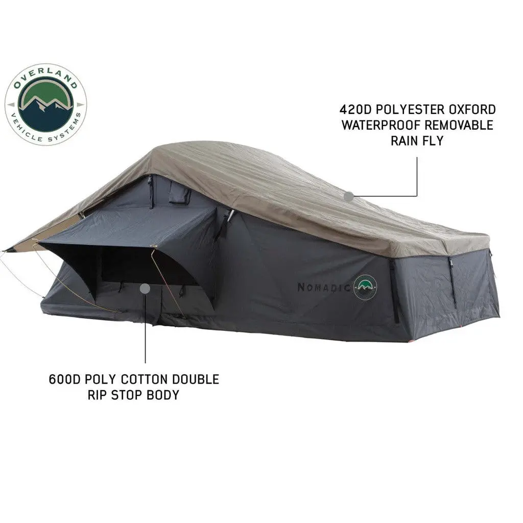 Ovs Nomadic 2 Extended Roof Top Tent In Dark Gray 2