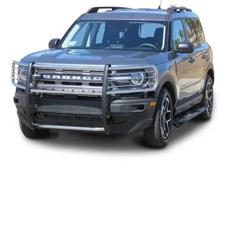 Polished Stainless Steel Grille Guard - Bronco Sport 1