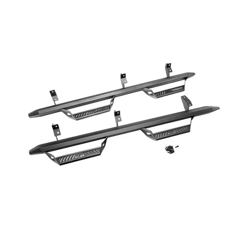 Predator Pro Full Length Steps - Textured Black (4 Door) 1