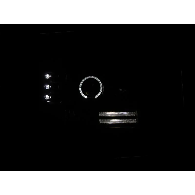 Projector Headlight Set W/Halo 2