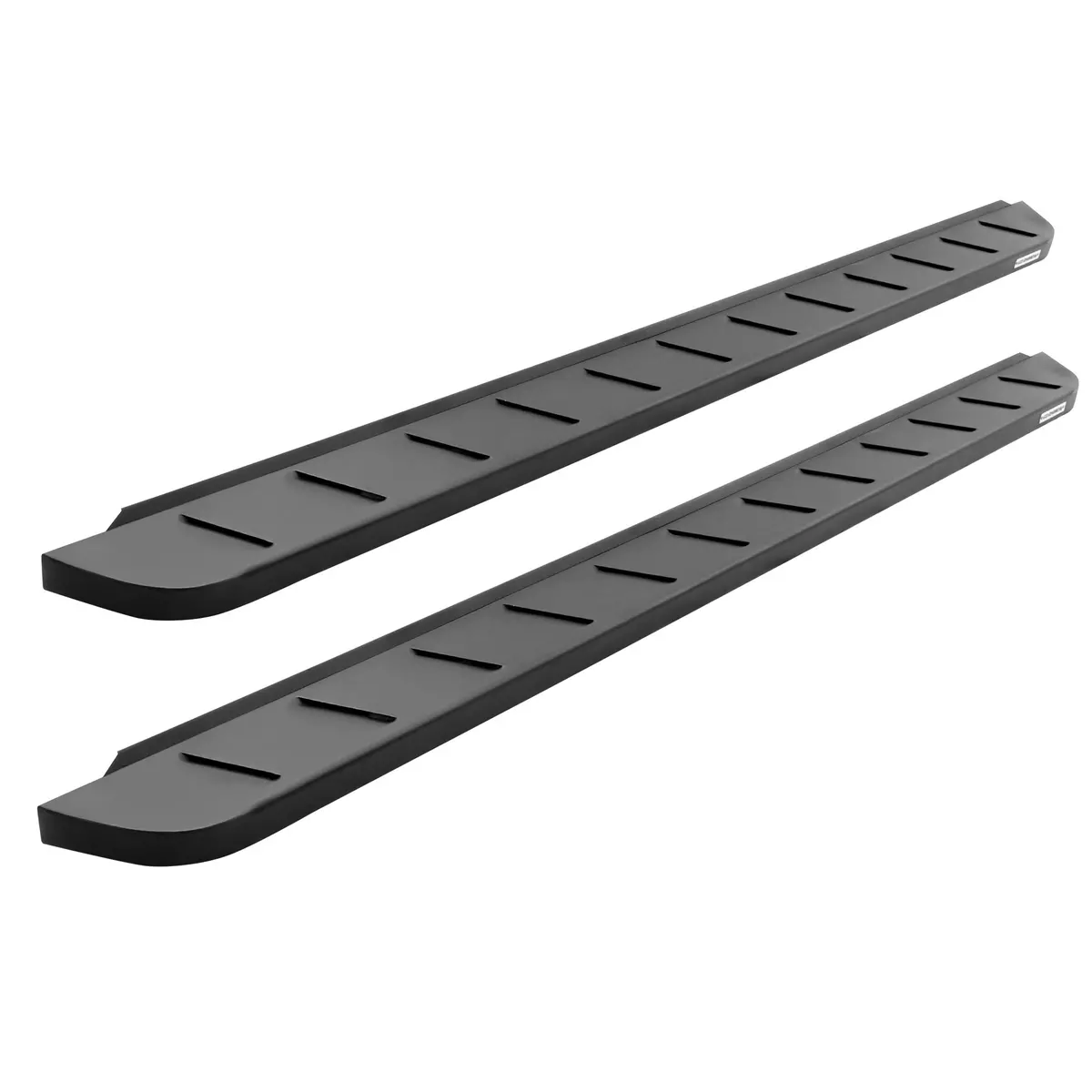 Rb10 Running Boards With Mounting Brackets Kit - Textured Black (4 Door) 1
