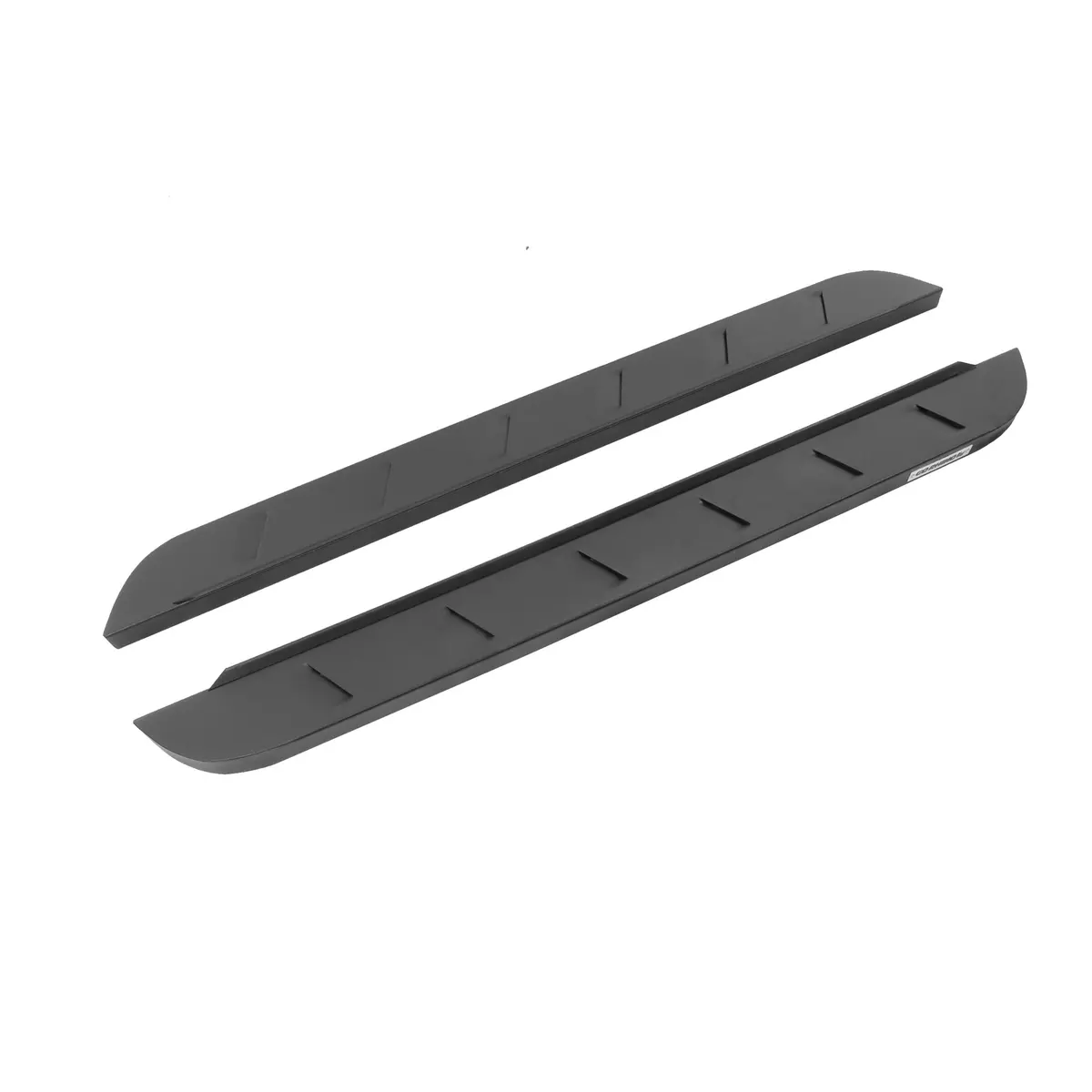 Rb10 Slim Line Running Boards With Mounting Brackets Kit  - Textured Black (2 Door) 1