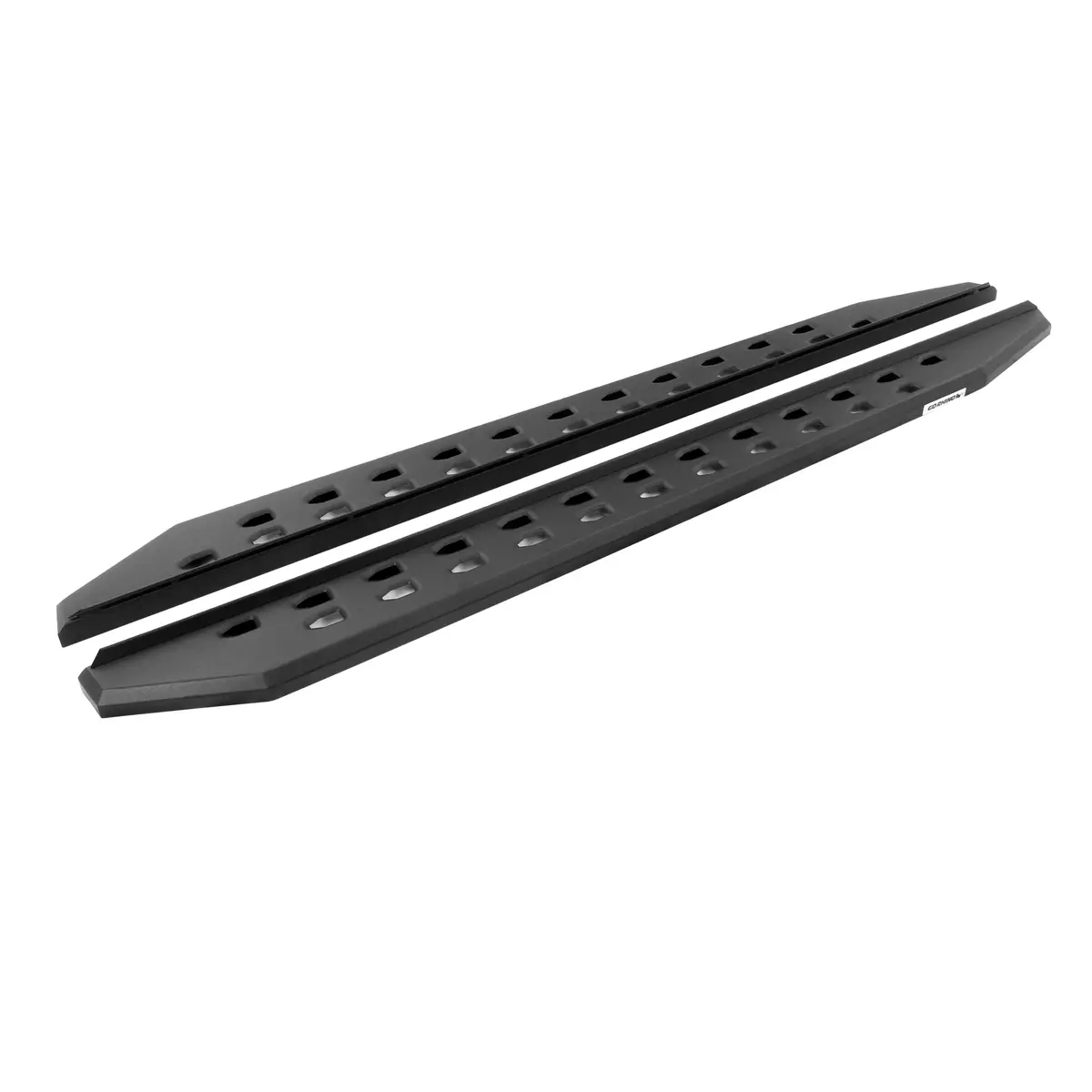 Rb20 Slim Line Running Boards - 57" Long - Boards Only - Bedliner Coating (2 Door) 1