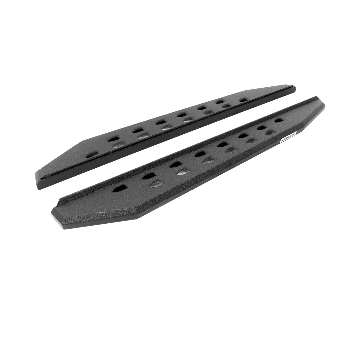 Rb20 Slim Line Running Boards With Mounting Bracket Kit - Bedliner Coating (2 Door) 1