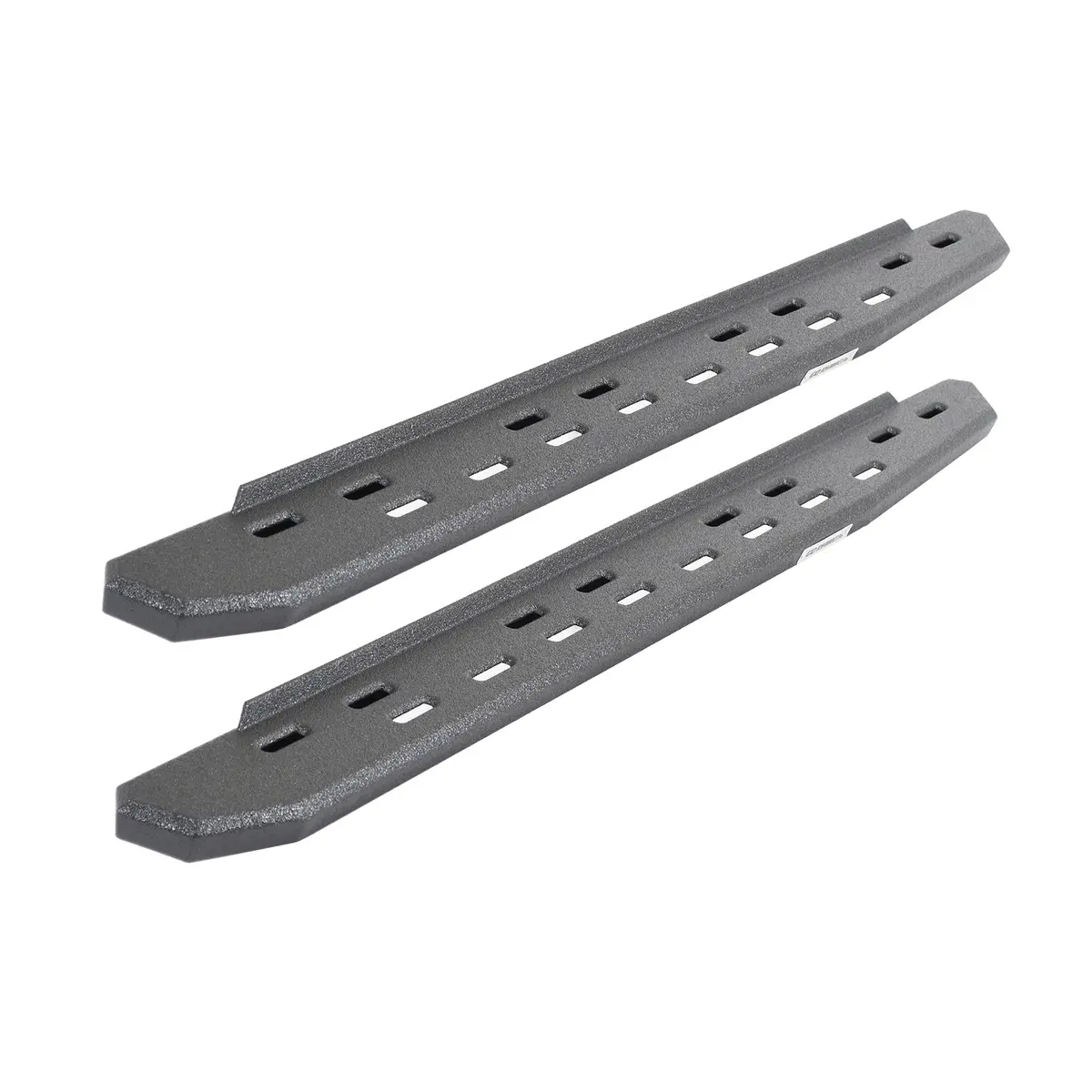 Rb30 Slim Line Running Boards With Mounting Bracket Kit - Bedliner Coating (2 Door) 1