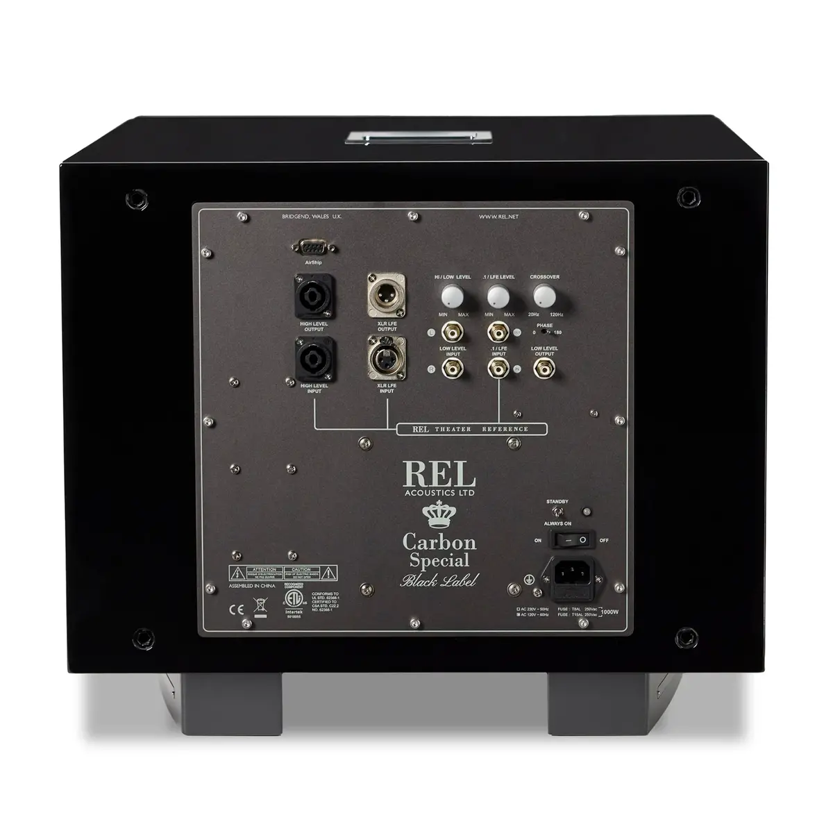 Rel Carbon Special Black Label Subwoofers 5